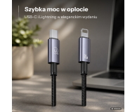 USAMS Kabel USB-C na Lightning 30W 1,2mFast Charging stalowy - 1569031 - zdjęcie 2